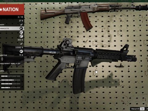 Escape from Tarkov M4A1 Carbine [Full Animated]
