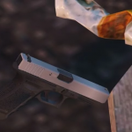 Glock 17 Stainless Slide (Animated, Luxe replacer)
