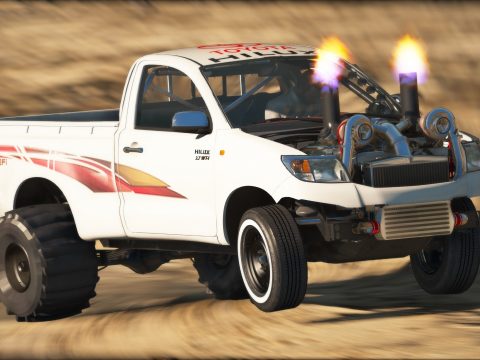 Toyota Hilux Vigo 2012-2015 [Add-On | Version 3 | Livery | Extras | Template | Tuning 200 | Dirt] 1.2