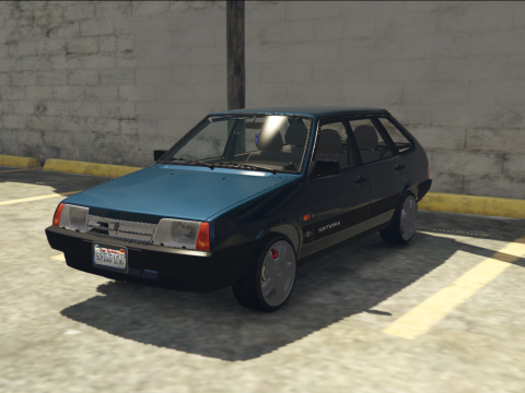 VAZ 2109 LADA SAMARA + TUNING