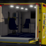 Volvo FLL MICU Dutch Ambulance [Replace|ELS|Template|Enterable] v1.5 (added ELS file and changed headlights)