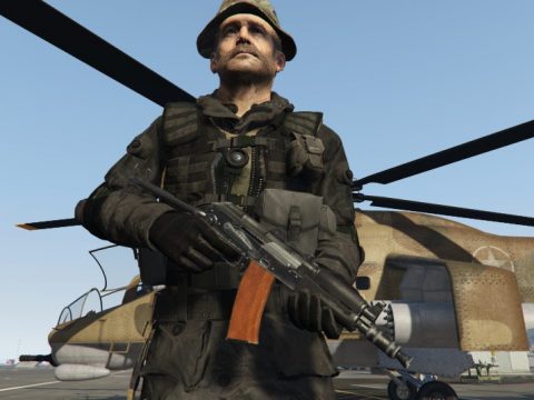 Modern Warfare Remastered AK-74u [2K | HP | Full Animated]