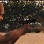 Black/Chrome H&K USP .45 [Animated]