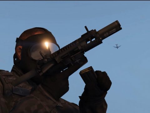 Custom M4 Pistol (Fighting Cat)