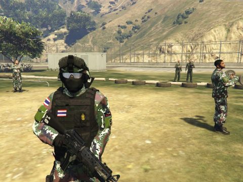 M16+M203 Royal Thai Armed