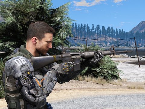 CoD : Black Ops 3 M16 Full Animated