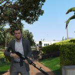 Assault rifle from beta version