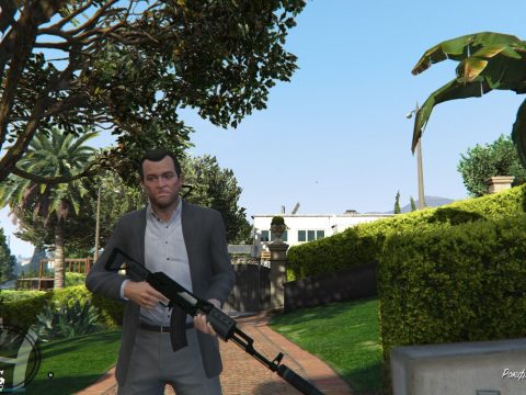 Assault rifle from beta version