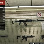 Assault rifle from beta version