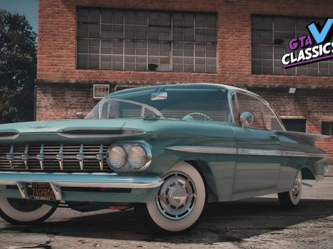 1959 Chevrolet Impala Pack [Add-On | LODs | Template | Extras] 1.0
