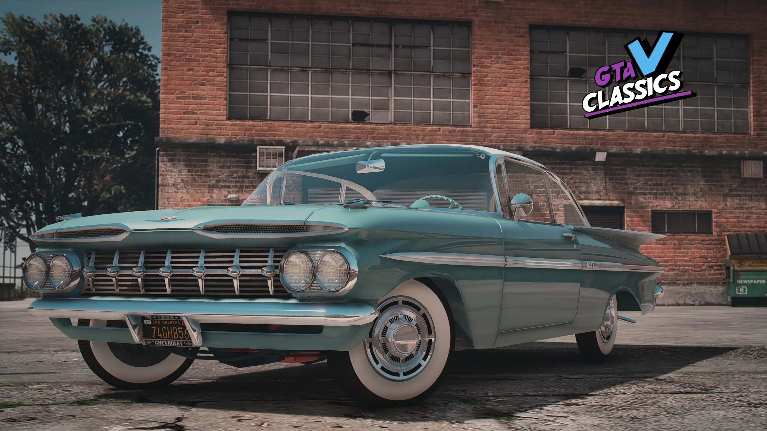 1959 Chevrolet Impala Pack [Add-On | LODs | Template | Extras] 1.0