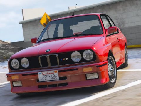1991 BMW E30 M3 [Add-On / Replace | Template] 1.8