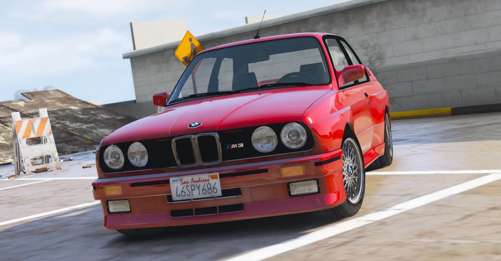 1991 BMW E30 M3 [Add-On / Replace | Template] 1.8