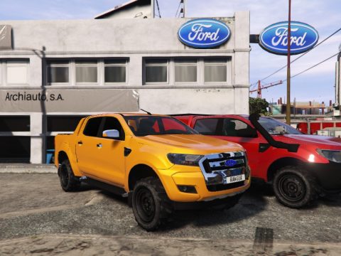 2016 Ford Ranger [Add-on/replace/trailer/livery/template] 1.0