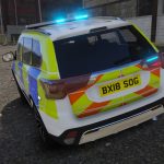 2018 Fictional Police Mitsubishi Outlander v1.1