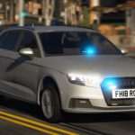 2018 Unmarked Police Audi A3 [ELS] 1.0