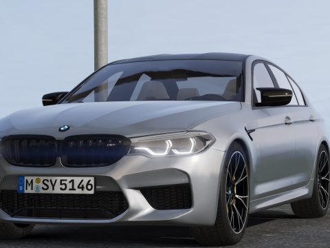 2019 BMW M5 F90 Competition [Add-On] v2.0 GTAV licence plate