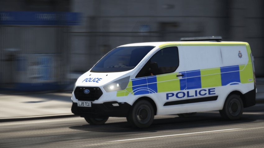 2019 Greater Manchester Police Ford Transit [ELS] 1.0 – GTA 5 mod