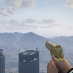 Desert Eagle Golden Retextured, Animated PURE GOLD