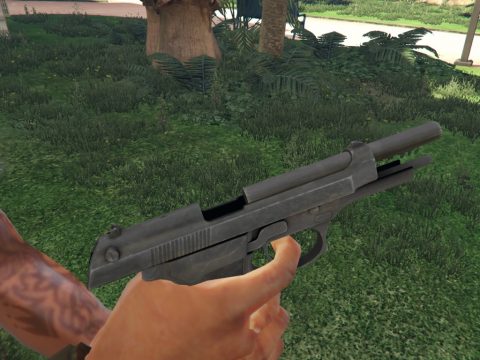 Battlefield 4 Beretta M9 Full Animated