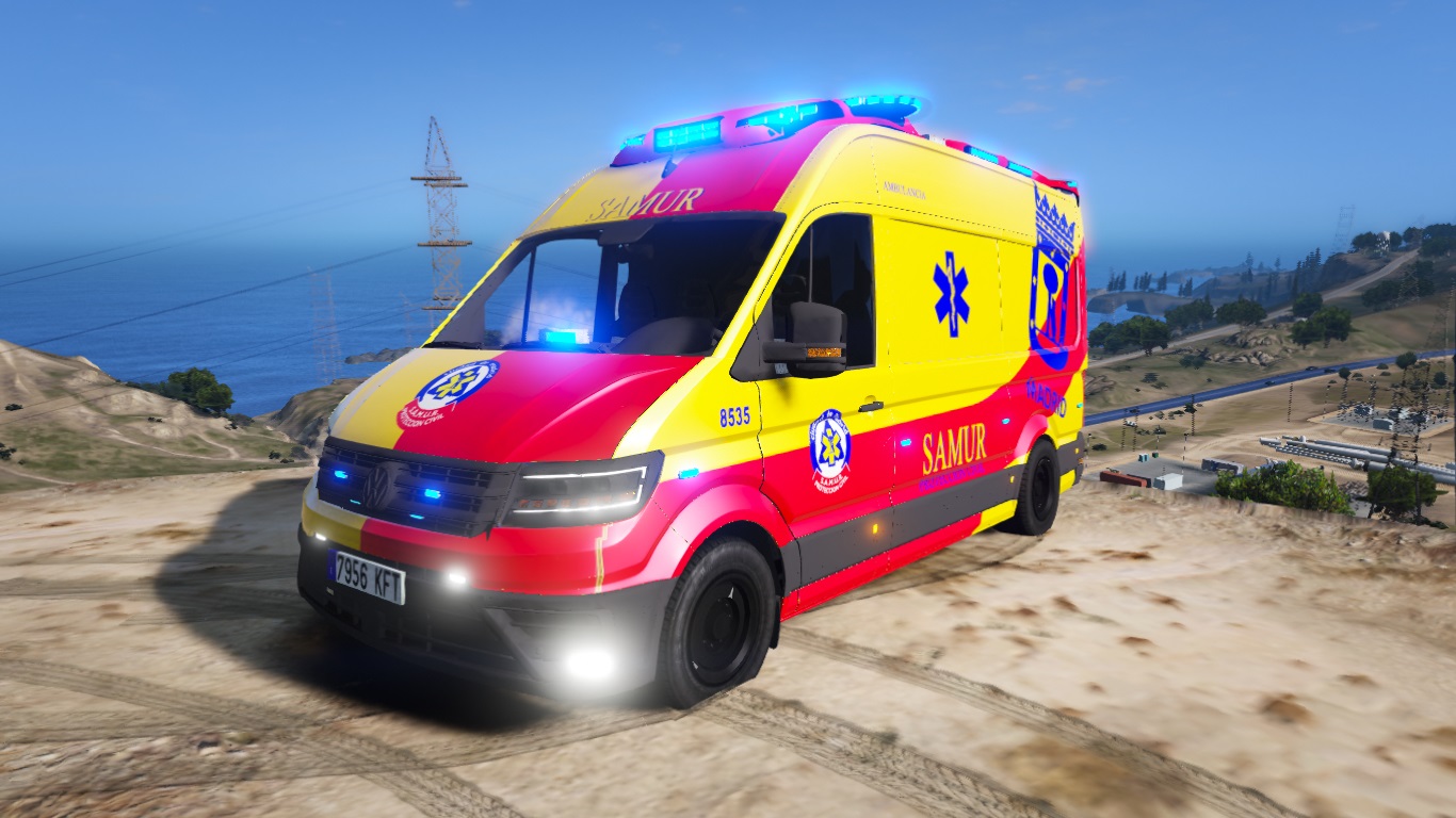 Ambulancia samur Madrid 2019 1.2
