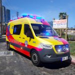 Ambulancia samur mercedes sprinter 1.0