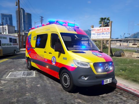 Ambulancia samur mercedes sprinter 1.0