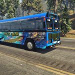 GTA 5 MONARA PATIKKI BUS (ADDON-OIV/REPLACE) WITH HORN AND LIGHTS