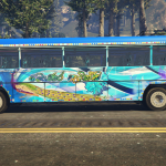 GTA 5 MONARA PATIKKI BUS (ADDON-OIV/REPLACE) WITH HORN AND LIGHTS