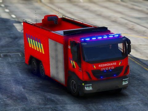 Iveco Trakker Tankwagen Brandweer België 1.1