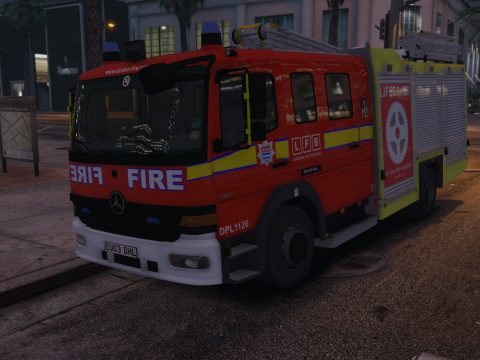 London Fire Brigade MK1/MK2 Atego Pack 1.0