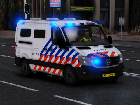MB Sprinter ArrestantenVervoer [ELS][REFLECTIVE] V1
