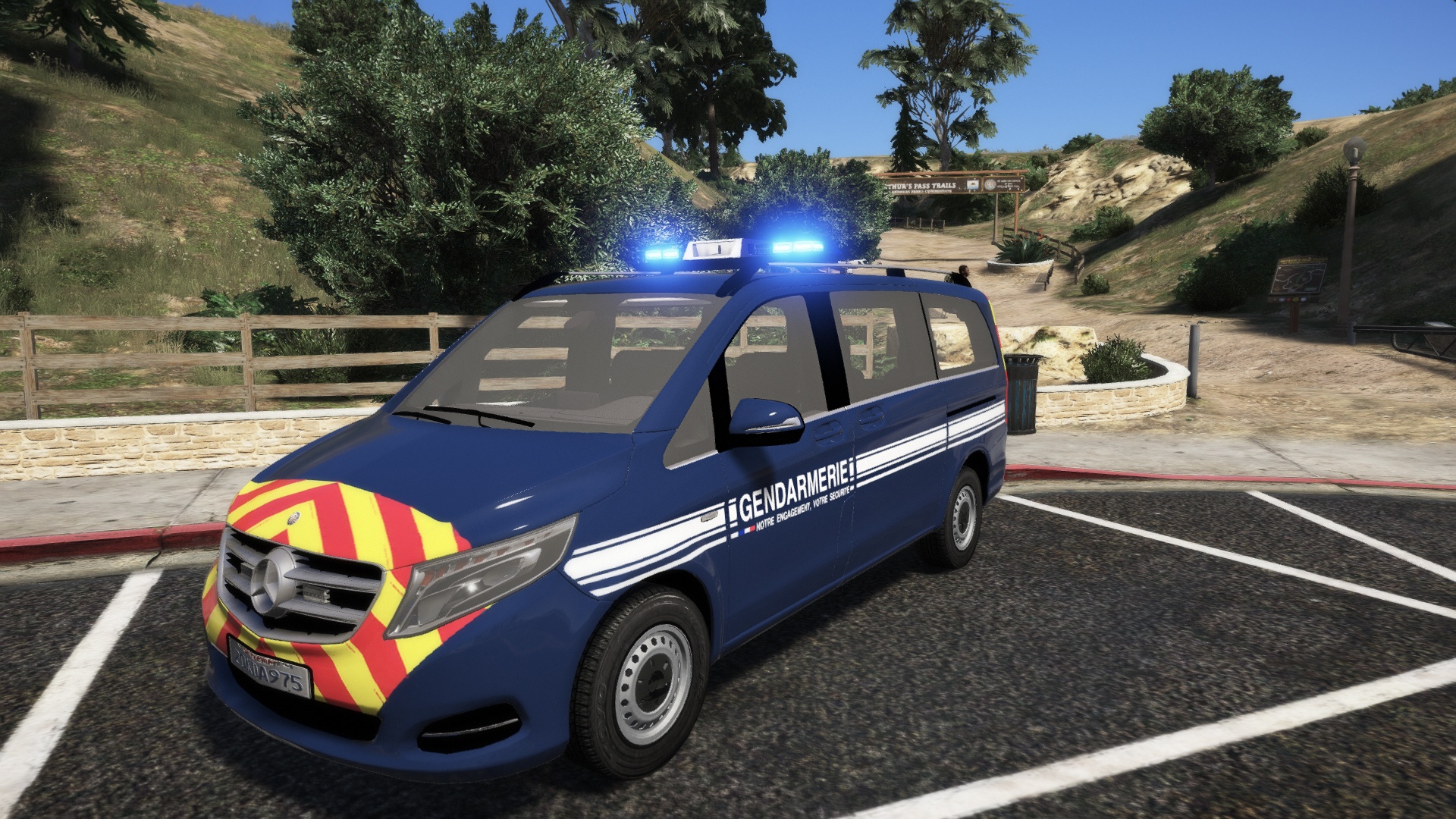Mercedes Vito 2017 Gendarmerie 1.0
