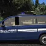 Mercedes Vito 2017 Gendarmerie 1.0