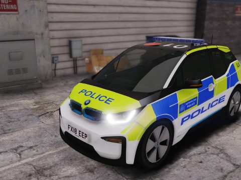 Metropolitan Police 2018 BMW i3