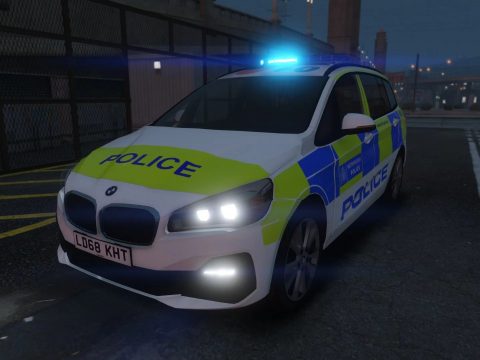Metropolitan Police BMW 218i IRV/Qcar Pack