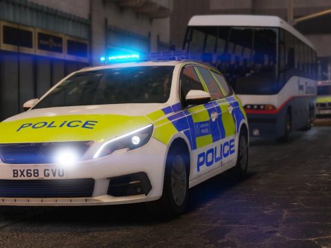 Metropolitan Police Peugeot 308 Pack 1.0