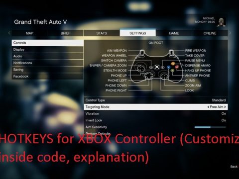 Modded Hotkeys for Xbox Controller (Customizable) + Useful Scripts [LUA] 1.5