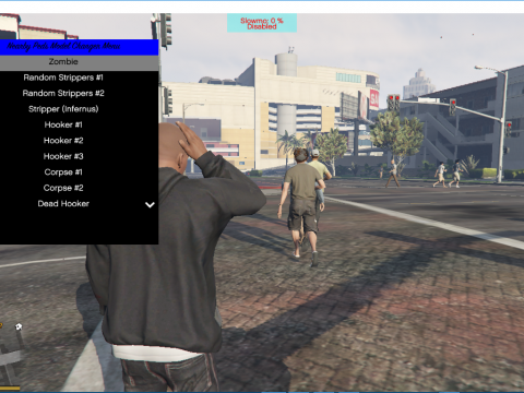Nearby Peds Menu 1.0