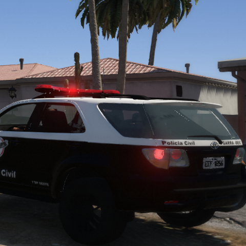 Pack Hilux SW4 Policia de São Paulo ELS (V1) – GTA 5 mod