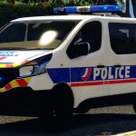 Renault Trafic 2015 Police Nationale [Replace / Add-on / Reflective] 0.1
