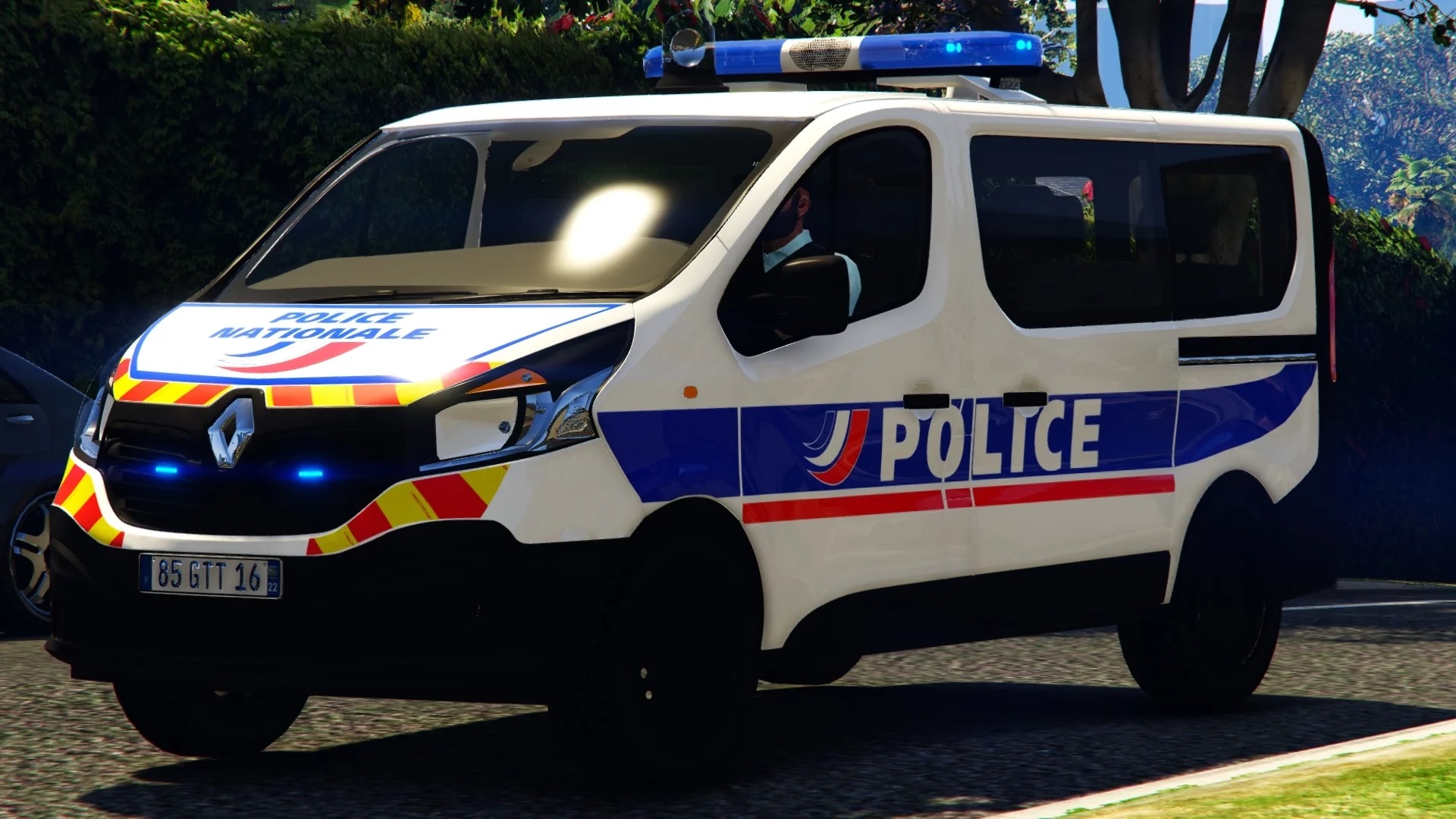 Renault Trafic 2015 Police Nationale [Replace / Add-on / Reflective] 0.1