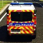 Renault Trafic 2015 Police Nationale [Replace / Add-on / Reflective] 0.1