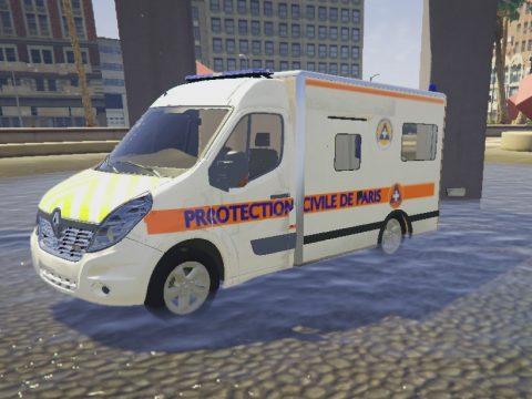 Renaults Master 3 Protection Civile Cube [ELS]