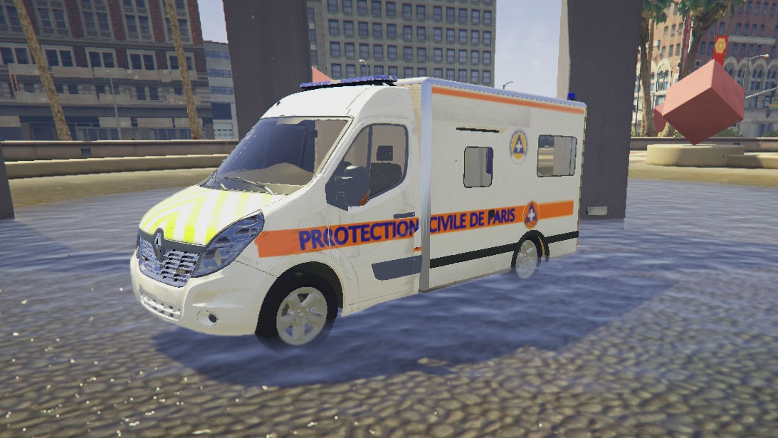 Renaults Master 3 Protection Civile Cube [ELS]