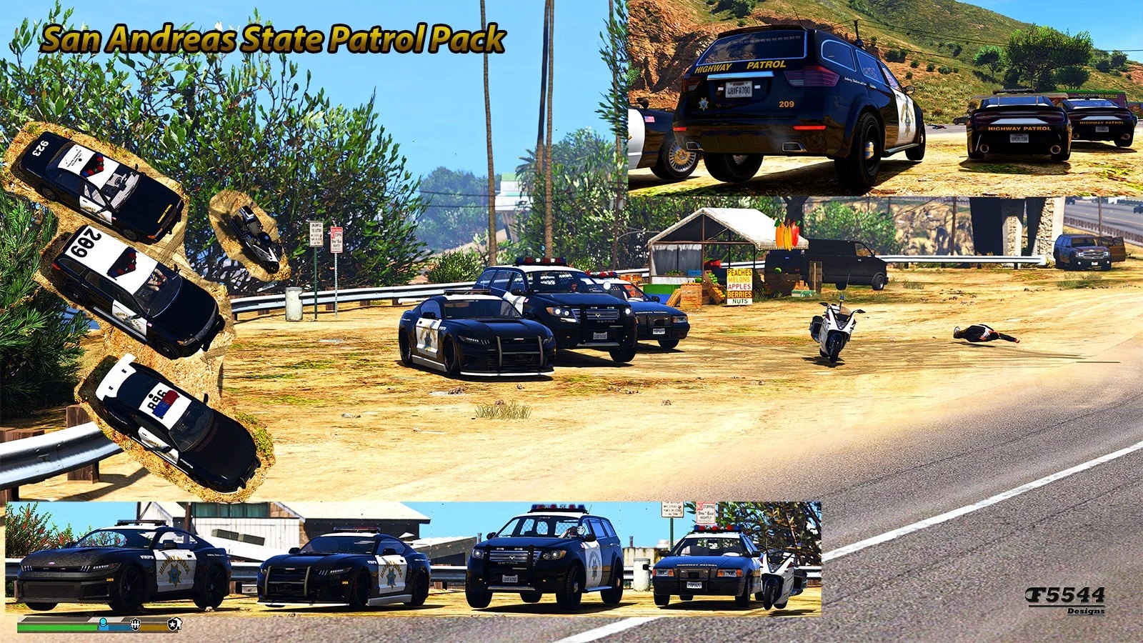 San Andreas Highway Patrol pack [Add-On / OIV | Sounds] v1.1.1 fixed invalid model