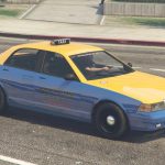 Unmarked Police Taxi [Add-On | Extras] 1.0