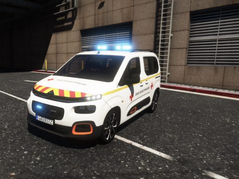 [ELS] VL Croix-Rouge Française Citroën Berlingo 2018 (UNLOCKED) For Users