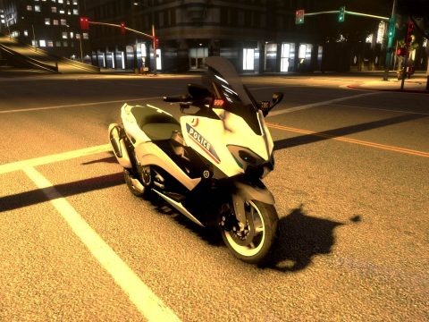 YAMAHA TMAX 530 DX POLICE BIKE 0.5