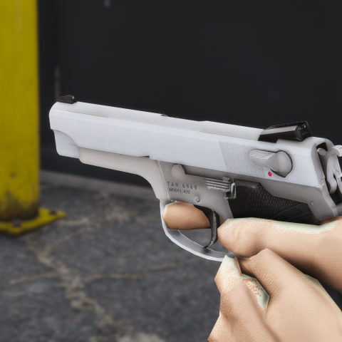 Smith & Wesson Model 5946 RCMP Service Pistol – GTA 5 mod